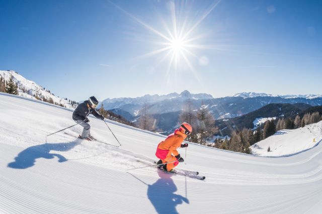 Image: Skiing in Val Badia